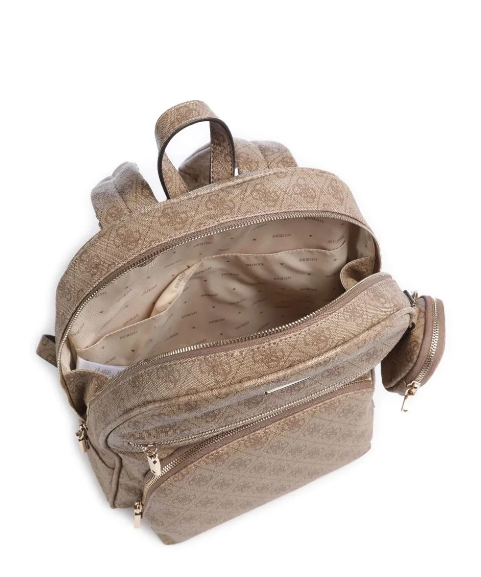 Power Play Rucksack 13″ Lederimitat hellbraun