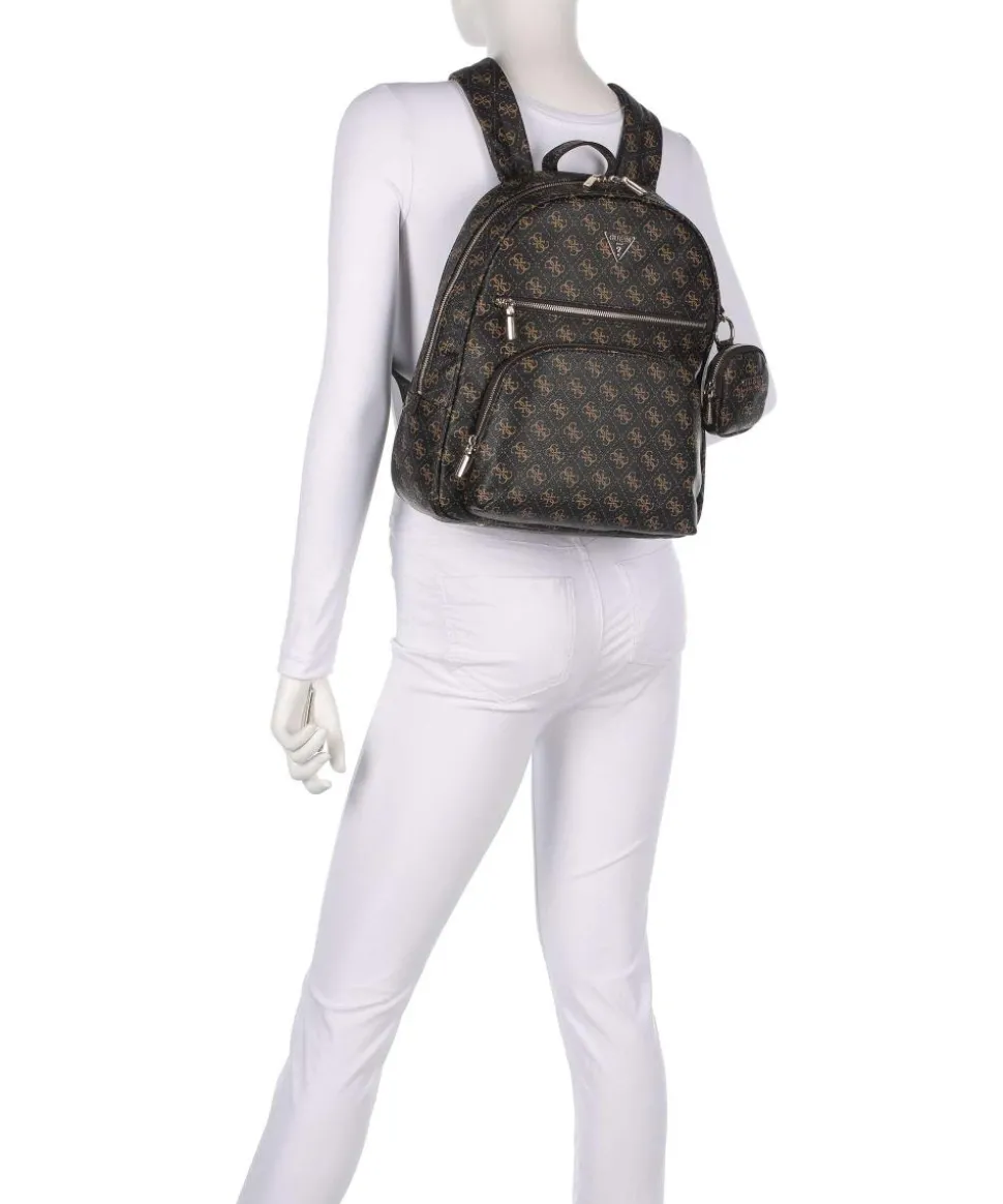 Power Play Rucksack 13″ Lederimitat dunkelbraun