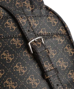 Power Play Rucksack 13″ Lederimitat dunkelbraun