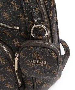 Power Play Rucksack 13″ Lederimitat dunkelbraun