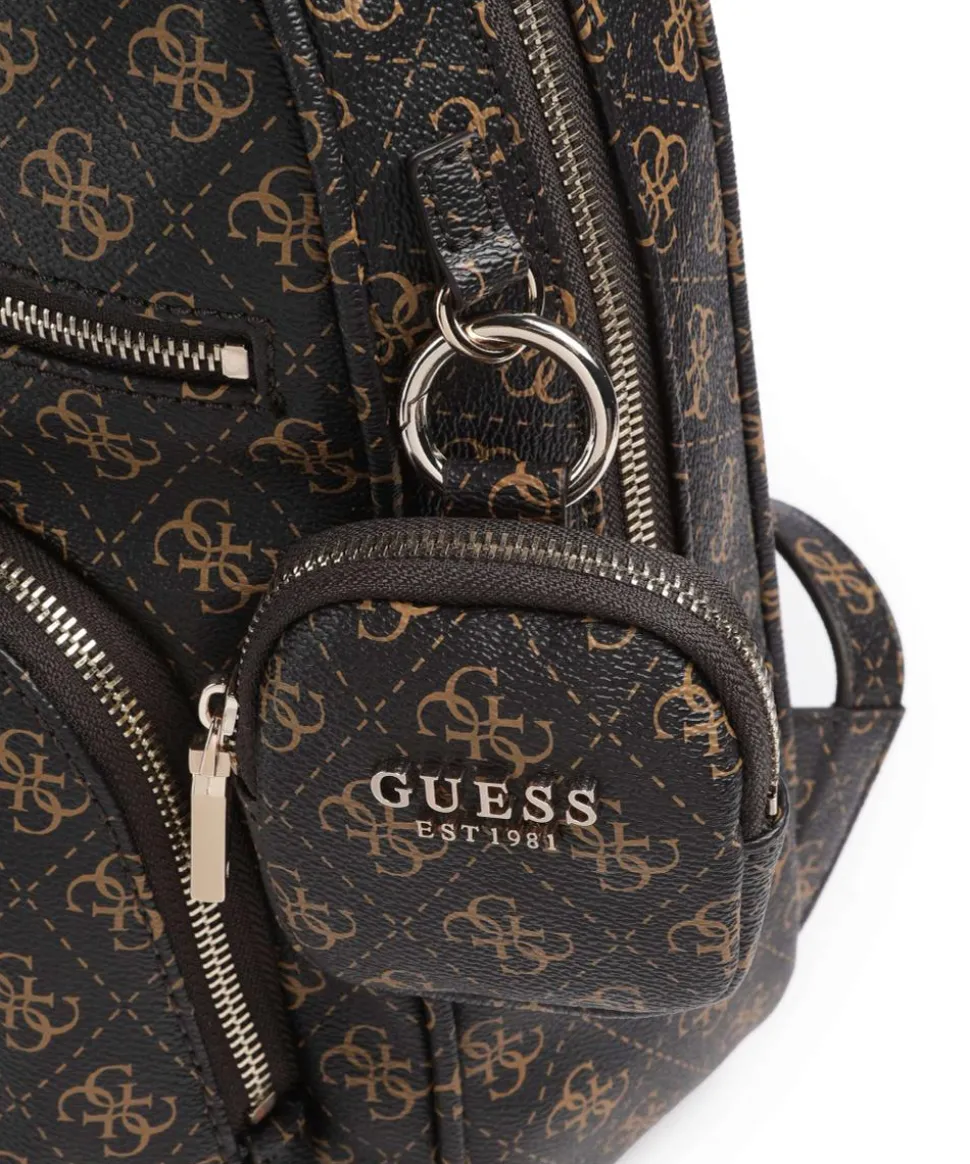 Power Play Rucksack 13″ Lederimitat dunkelbraun