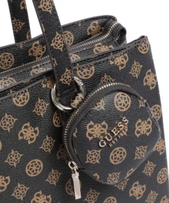 Power Play Shopper 14″ Lederimitat dunkelbraun