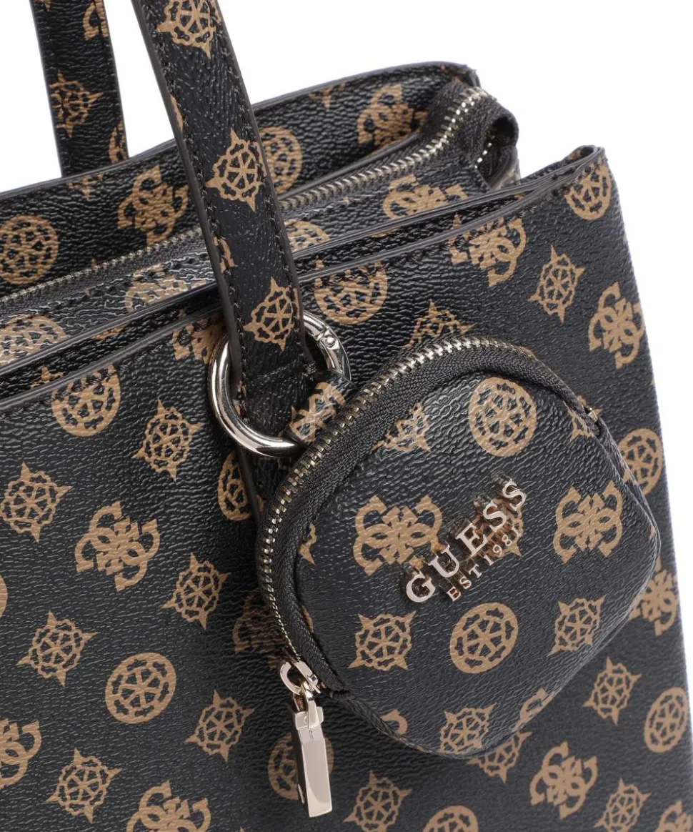 Power Play Shopper 14″ Lederimitat dunkelbraun