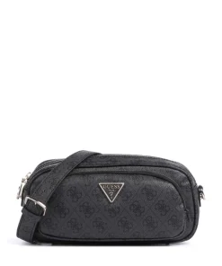 Power Play Umhängetasche Lederimitat dunkelgrau