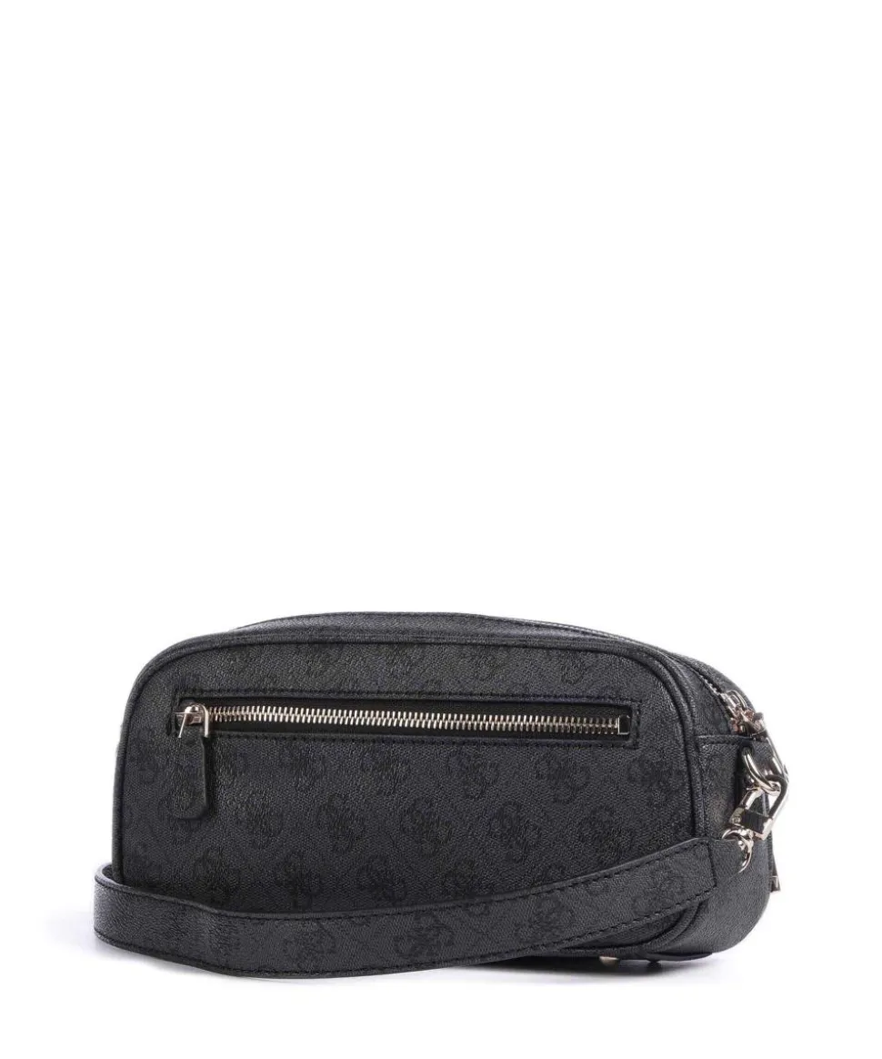 Power Play Umhängetasche Lederimitat dunkelgrau