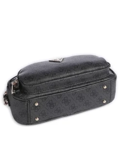 Power Play Umhängetasche Lederimitat dunkelgrau