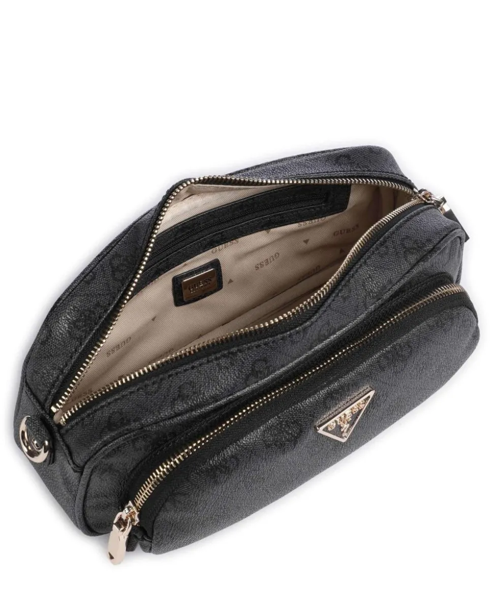 Power Play Umhängetasche Lederimitat dunkelgrau