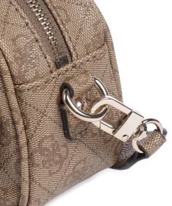 Power Play Umhängetasche Lederimitat hellbraun