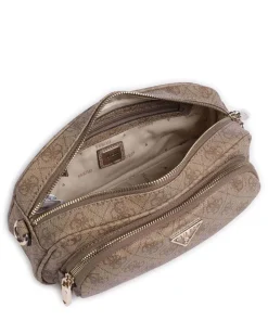 Power Play Umhängetasche Lederimitat hellbraun