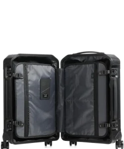 PQ Alu 4-Rollen Trolley schwarz 55 cm