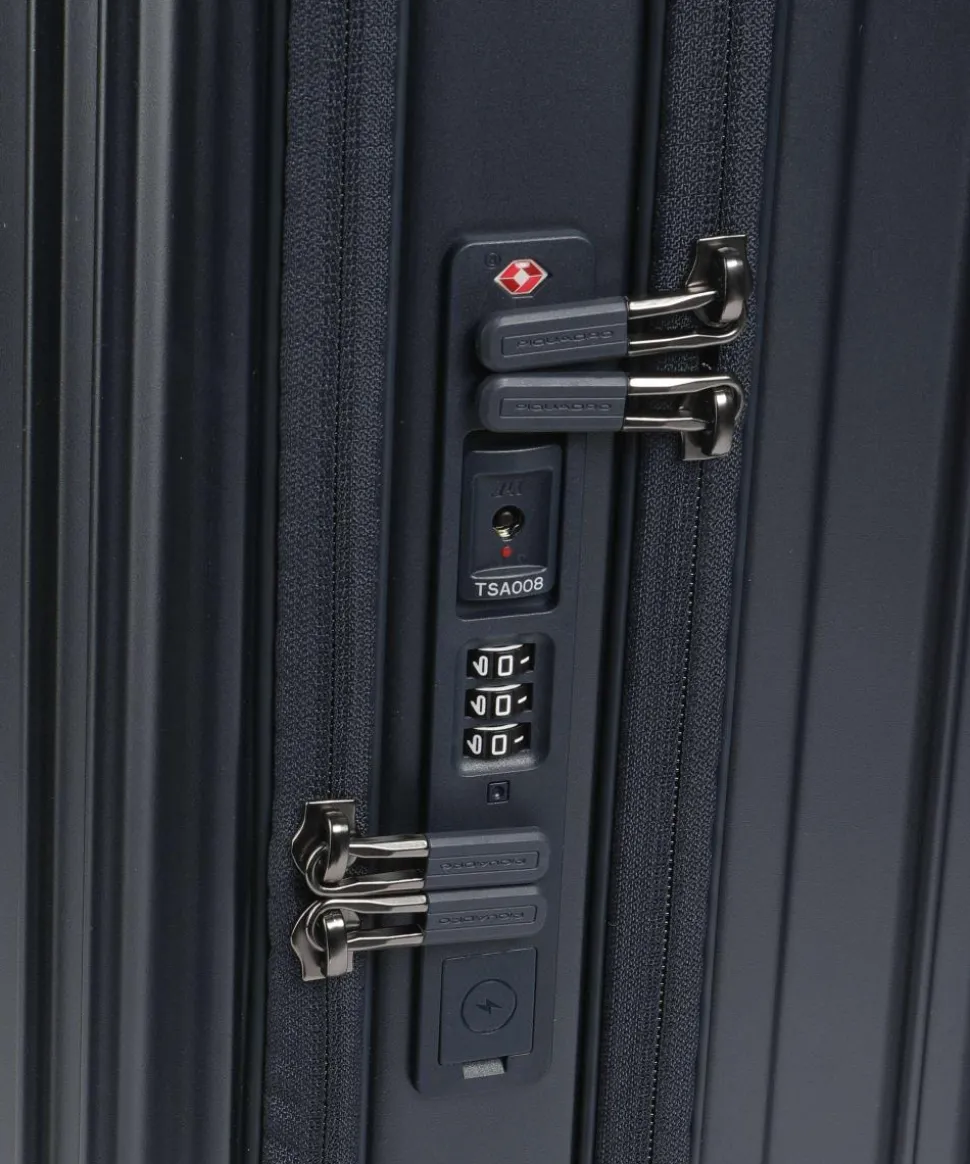 PQ Light 4-Rollen Trolley dunkelblau 55 cm