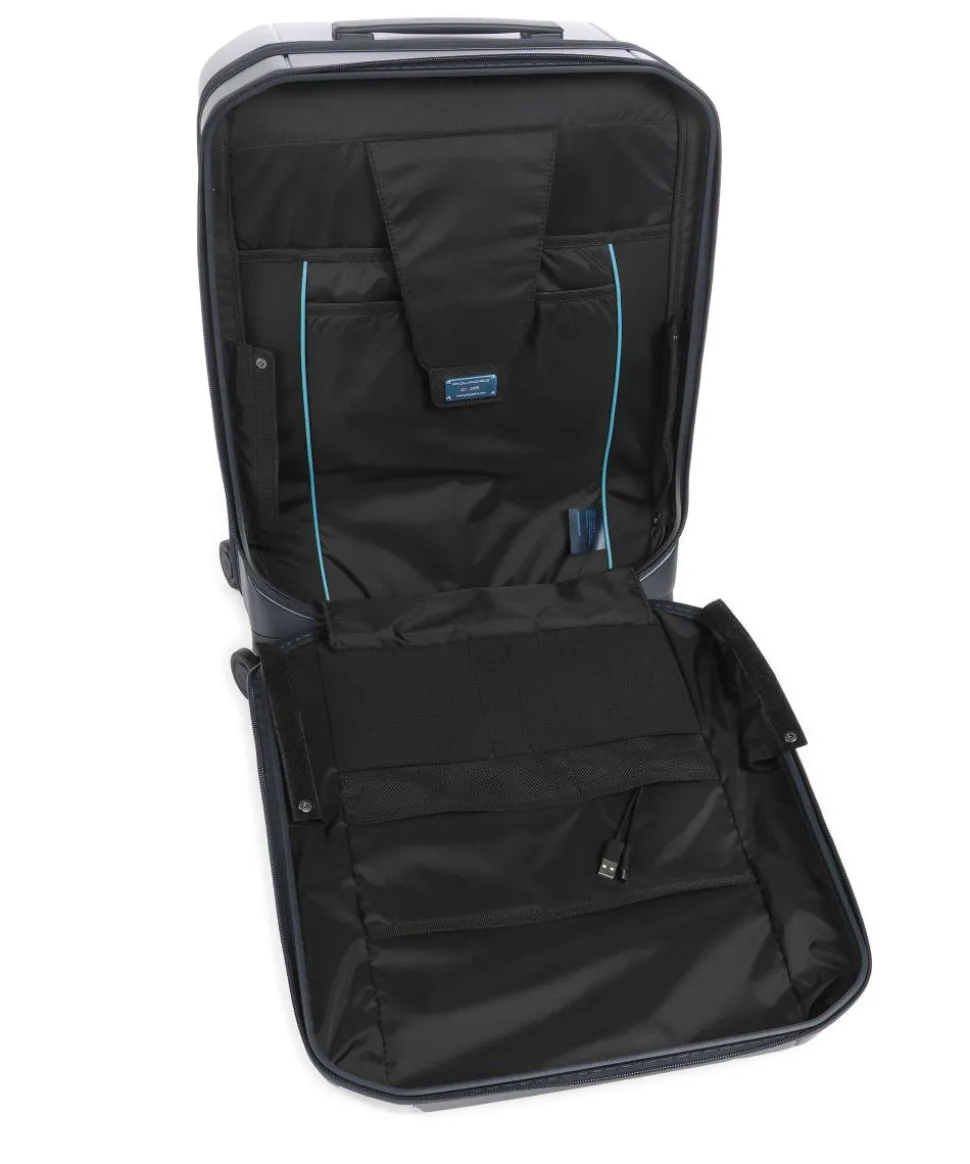 PQ Light 4-Rollen Trolley dunkelblau 55 cm