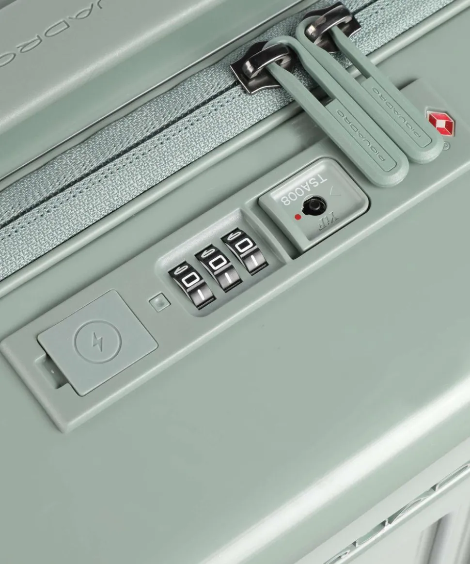 PQ Light 4-Rollen Trolley grün 55 cm