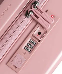 PQ Light 4-Rollen Trolley rosa 55 cm