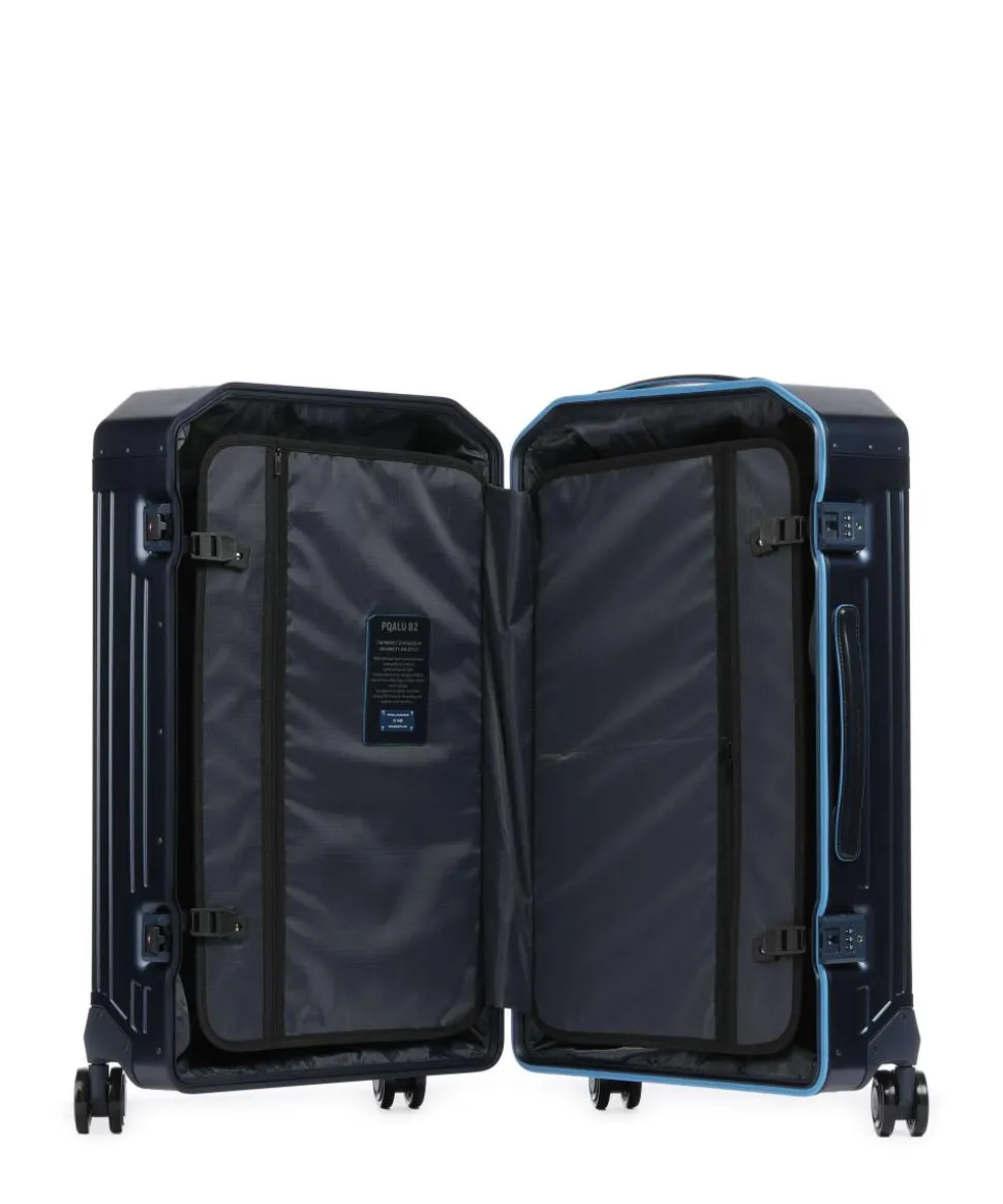 PQ-Alub 4-Rollen Trolley dunkelblau 79 cm