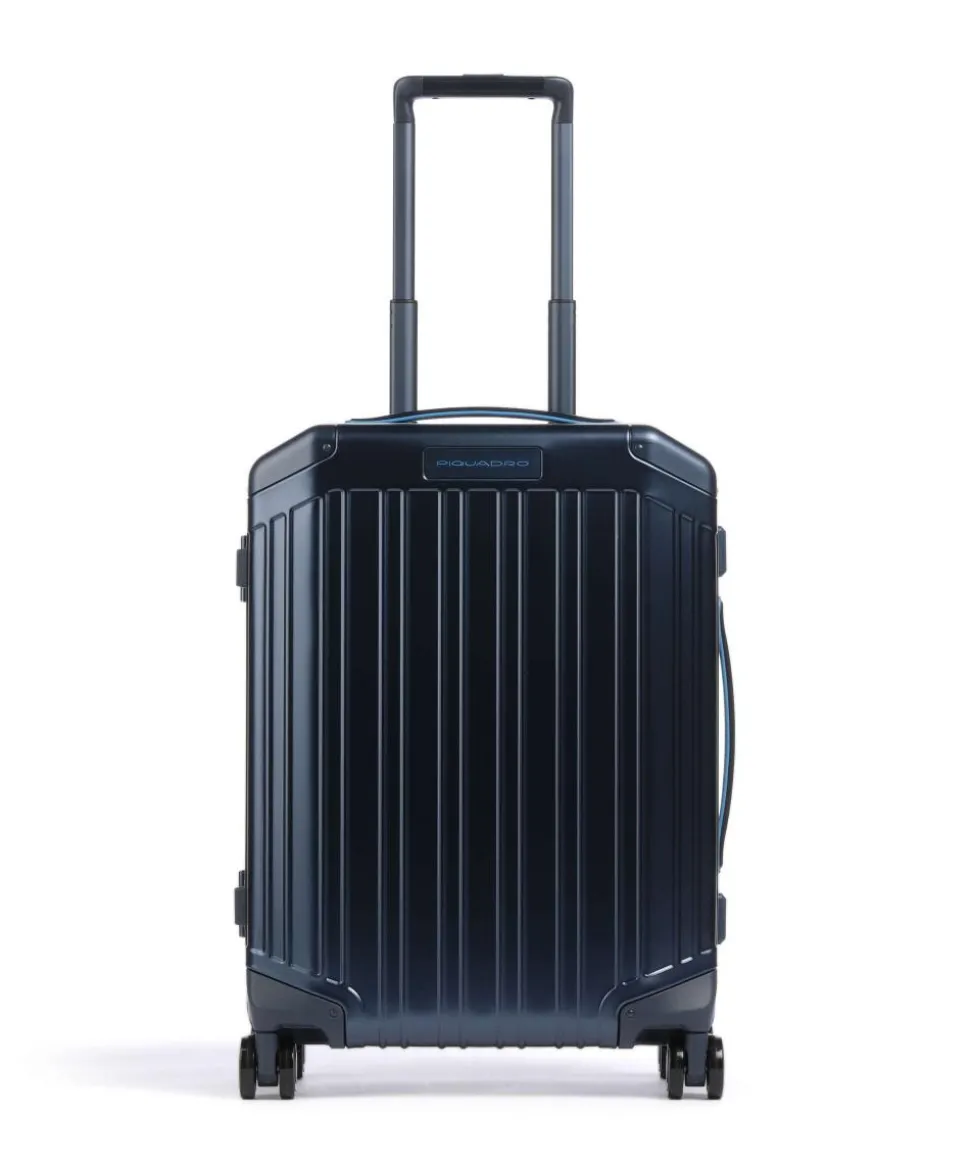 PQ-Alub 4-Rollen Trolley dunkelblau 55 cm