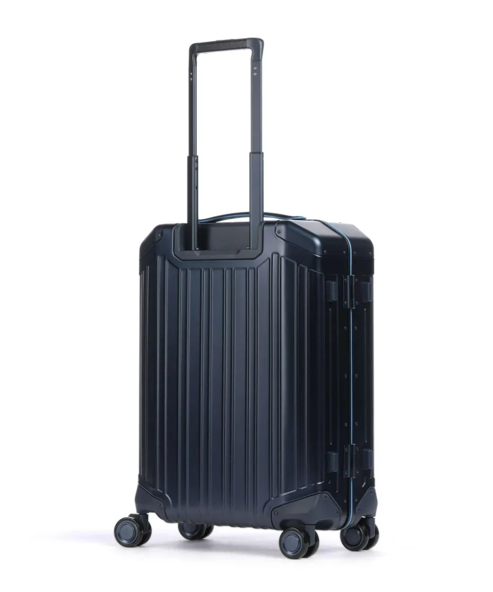PQ-Alub 4-Rollen Trolley dunkelblau 55 cm