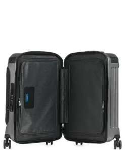 PQ-Light Premium 4-Rollen Trolley grau 55 cm