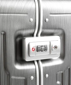 PQLM 4-Rollen Trolley silber 69 cm