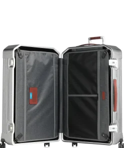 PQLM 4-Rollen Trolley silber 75 cm