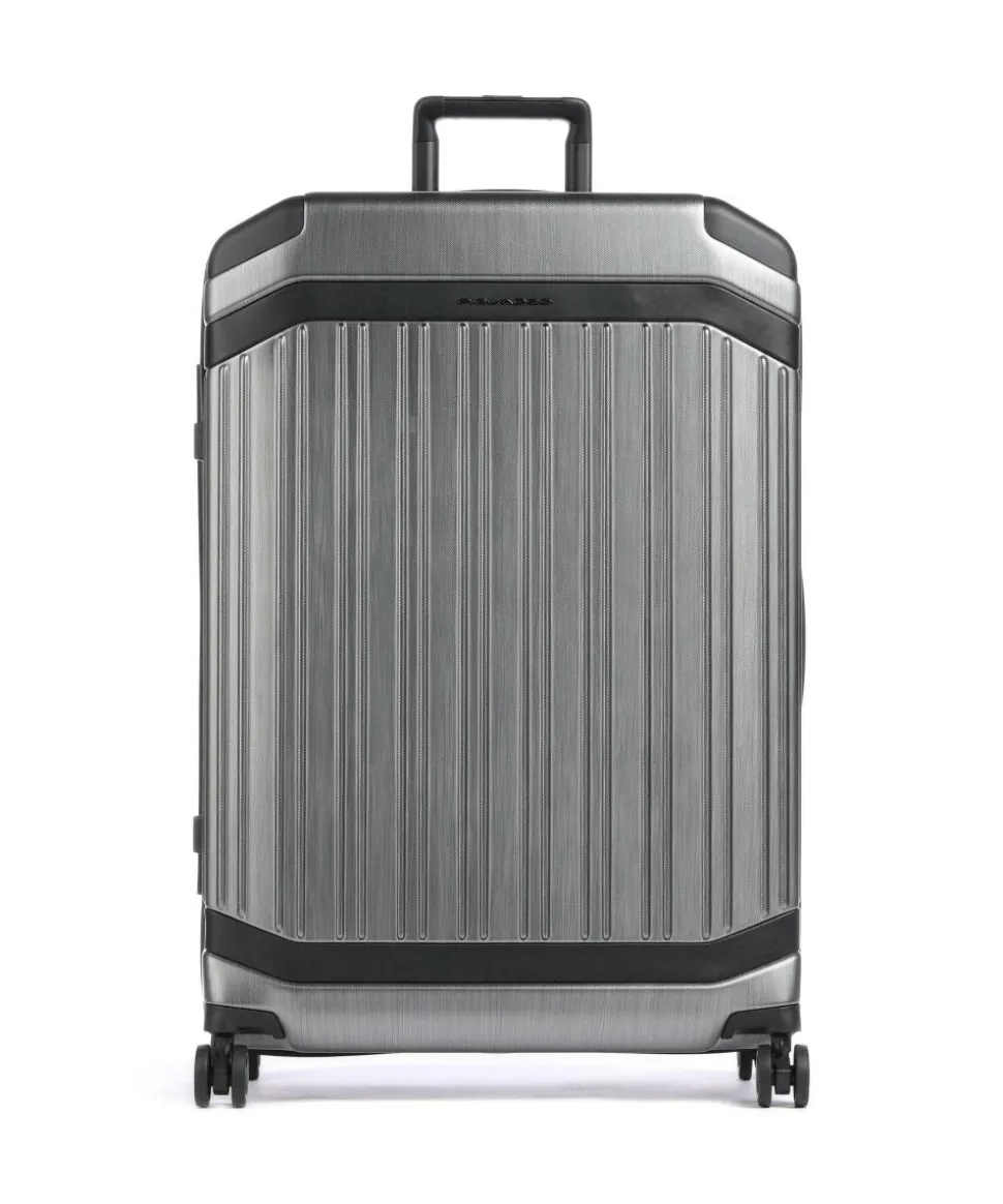 PQL-Premium 4-Rollen Trolley grau 75 cm