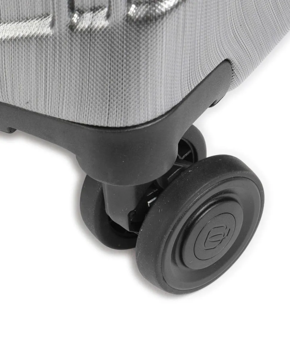 PQL-Premium 4-Rollen Trolley grau 75 cm