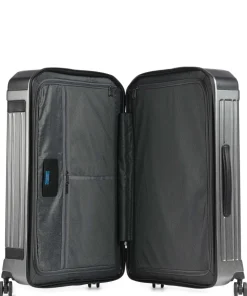 PQL-Premium 4-Rollen Trolley grau 75 cm