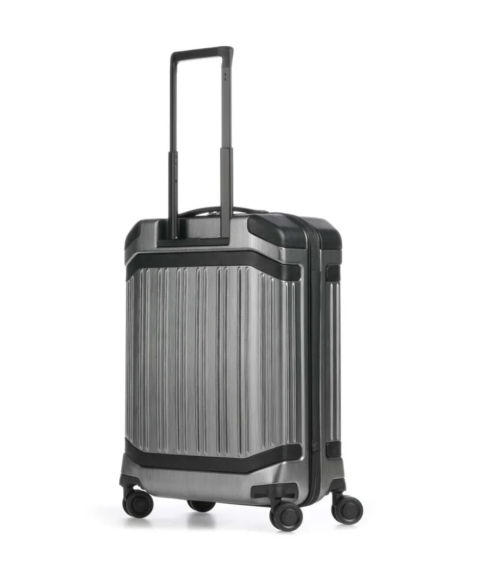 PQL-Premium 4-Rollen Trolley grau 50 cm