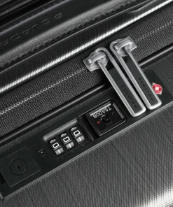 PQL-Premium 4-Rollen Trolley grau 50 cm