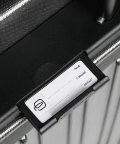 PQL-Premium 4-Rollen Trolley grau 50 cm