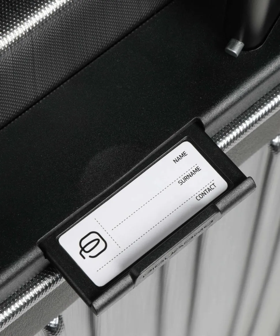 PQL-Premium 4-Rollen Trolley grau 50 cm