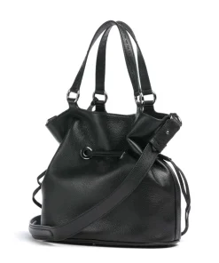 Premier Flirt M Bucket bag genarbtes Rindsleder schwarz