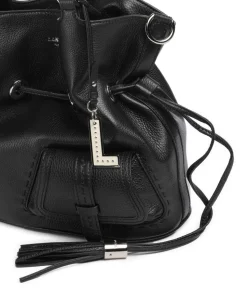 Premier Flirt M Bucket bag genarbtes Rindsleder schwarz