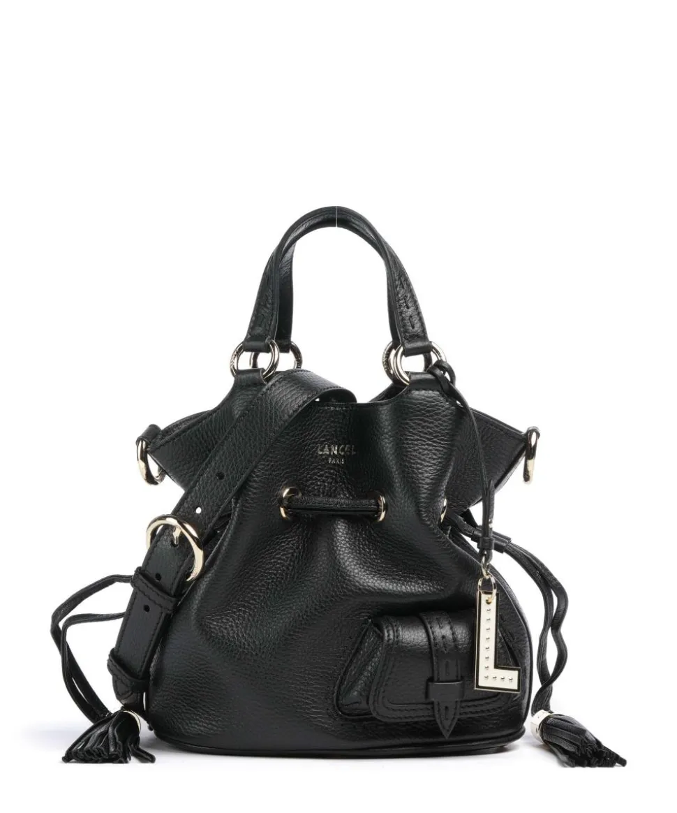 Premier Flirt S Bucket bag genarbtes Rindsleder schwarz