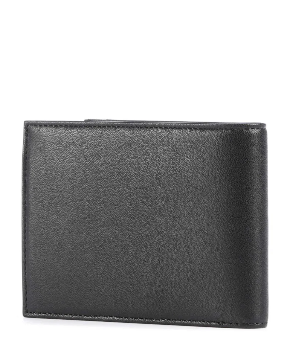 Premium Nappa Geldbörse Schafsleder schwarz