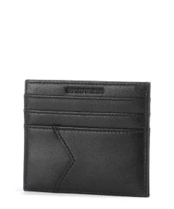 Premium Nappa Kreditkartenetui Schafsleder schwarz