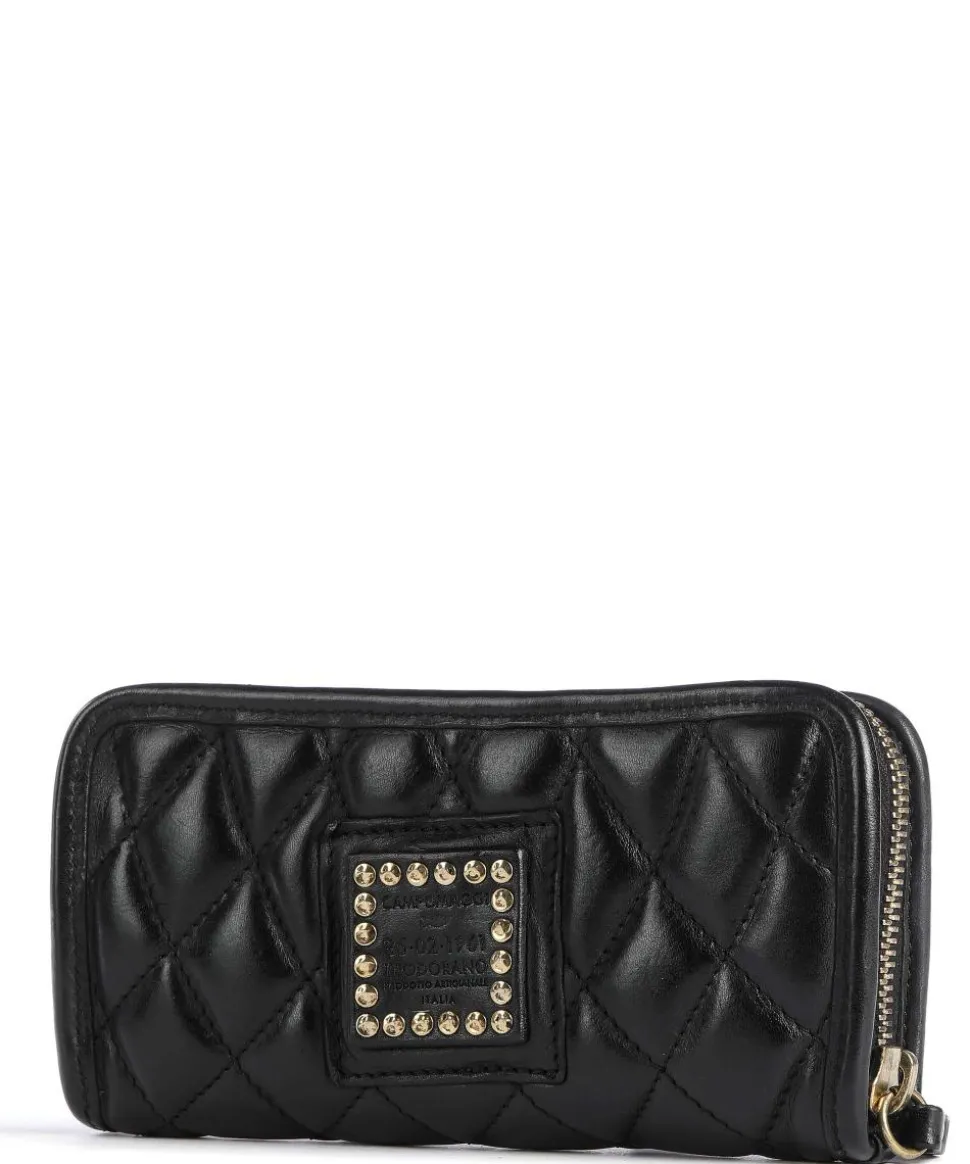 Prestige Geldbörse genarbtes Rindsleder schwarz