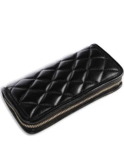 Prestige Geldbörse genarbtes Rindsleder schwarz