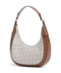 Preston Schultertasche Canvas elfenbein/braun