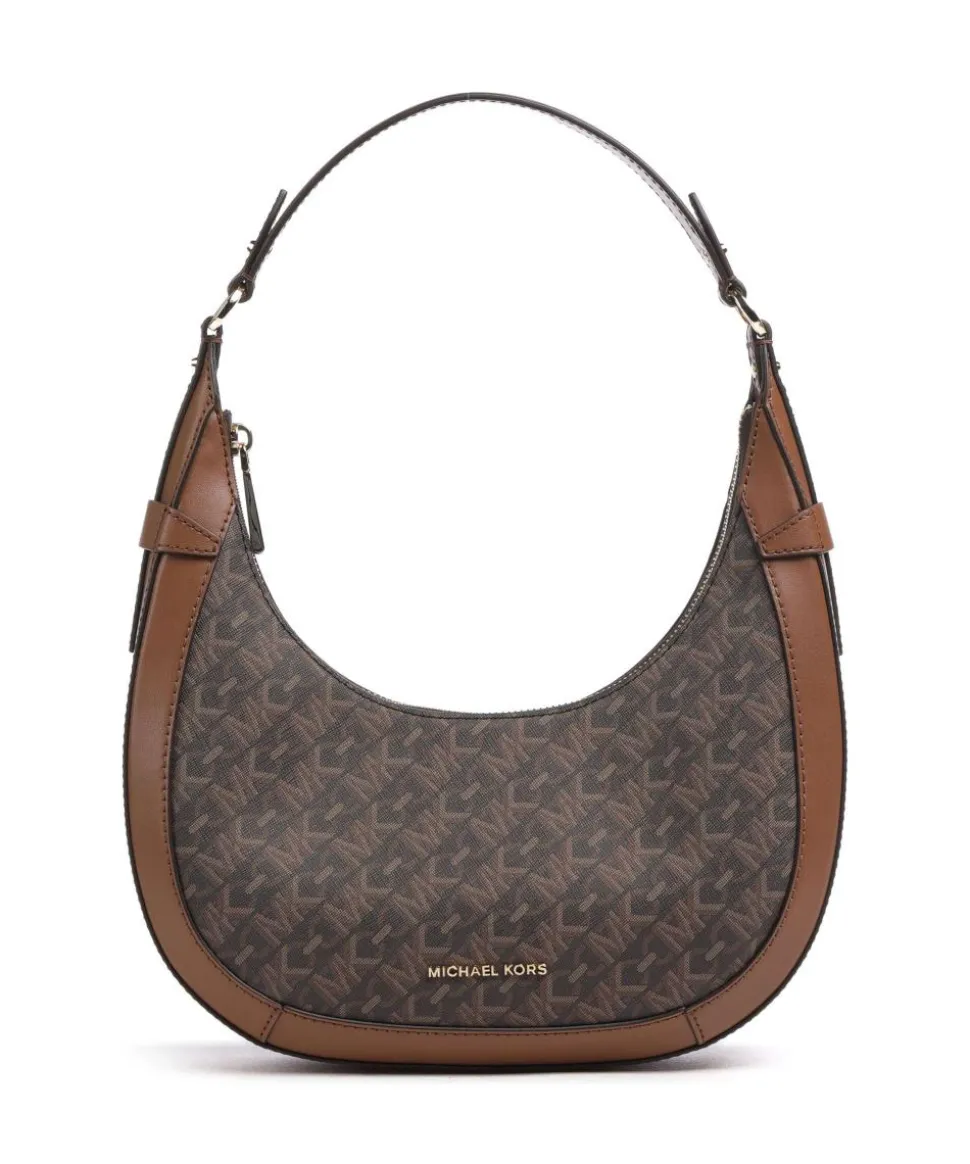 Preston Schultertasche Canvas braun