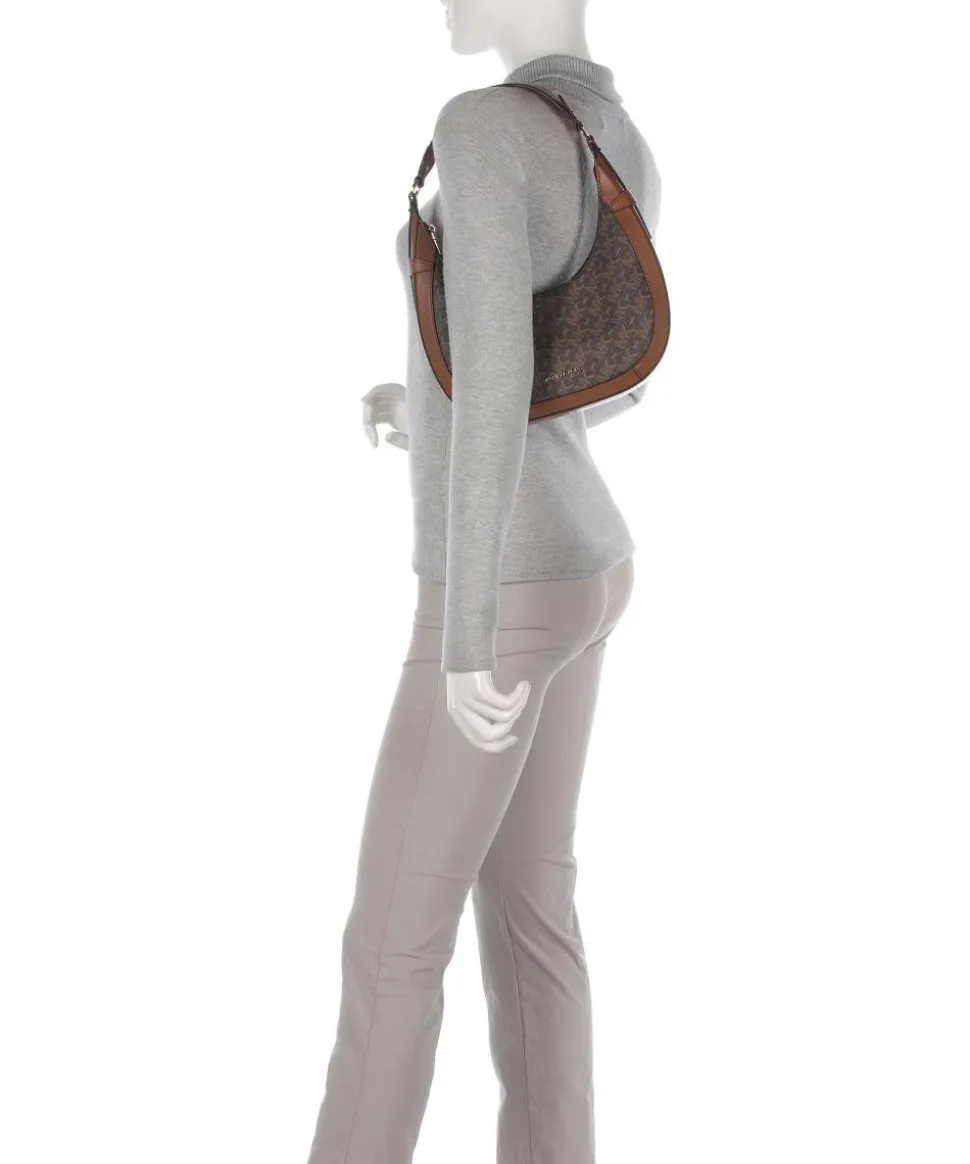 Preston Schultertasche Canvas braun