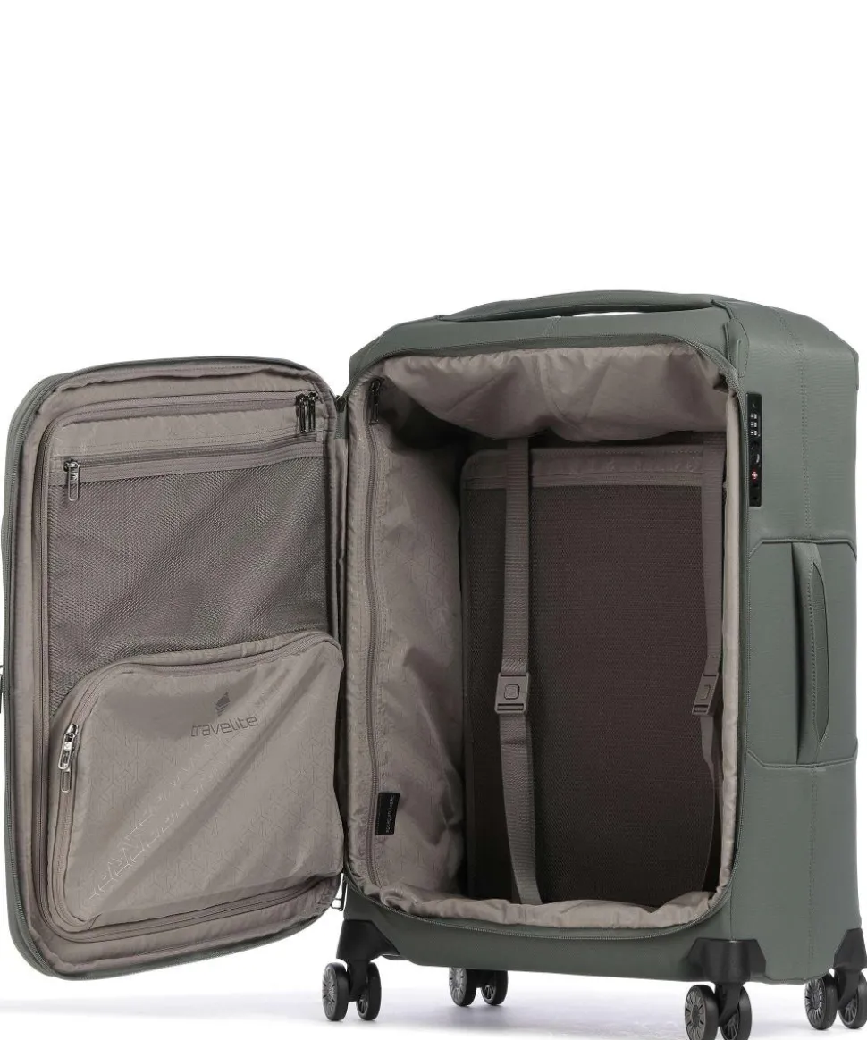 Priima M 4-Rollen Trolley olivgrün 68 cm