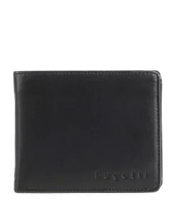 Primo RFID RFID Geldbörse glattes Leder schwarz