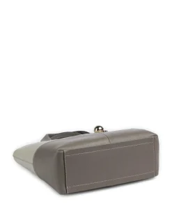 Primrose M Handtasche genarbtes Leder olivgrün