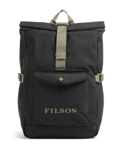 Printed Shrub Rucksack 15″ recyceltes Polyester schwarz