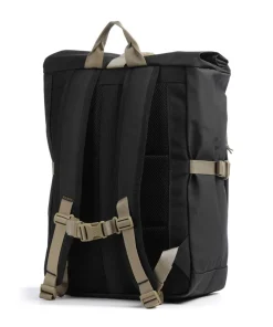 Printed Shrub Rucksack 15″ recyceltes Polyester schwarz