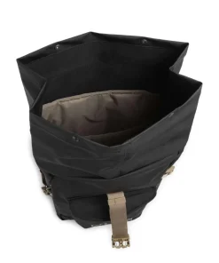 Printed Shrub Rucksack 15″ recyceltes Polyester schwarz