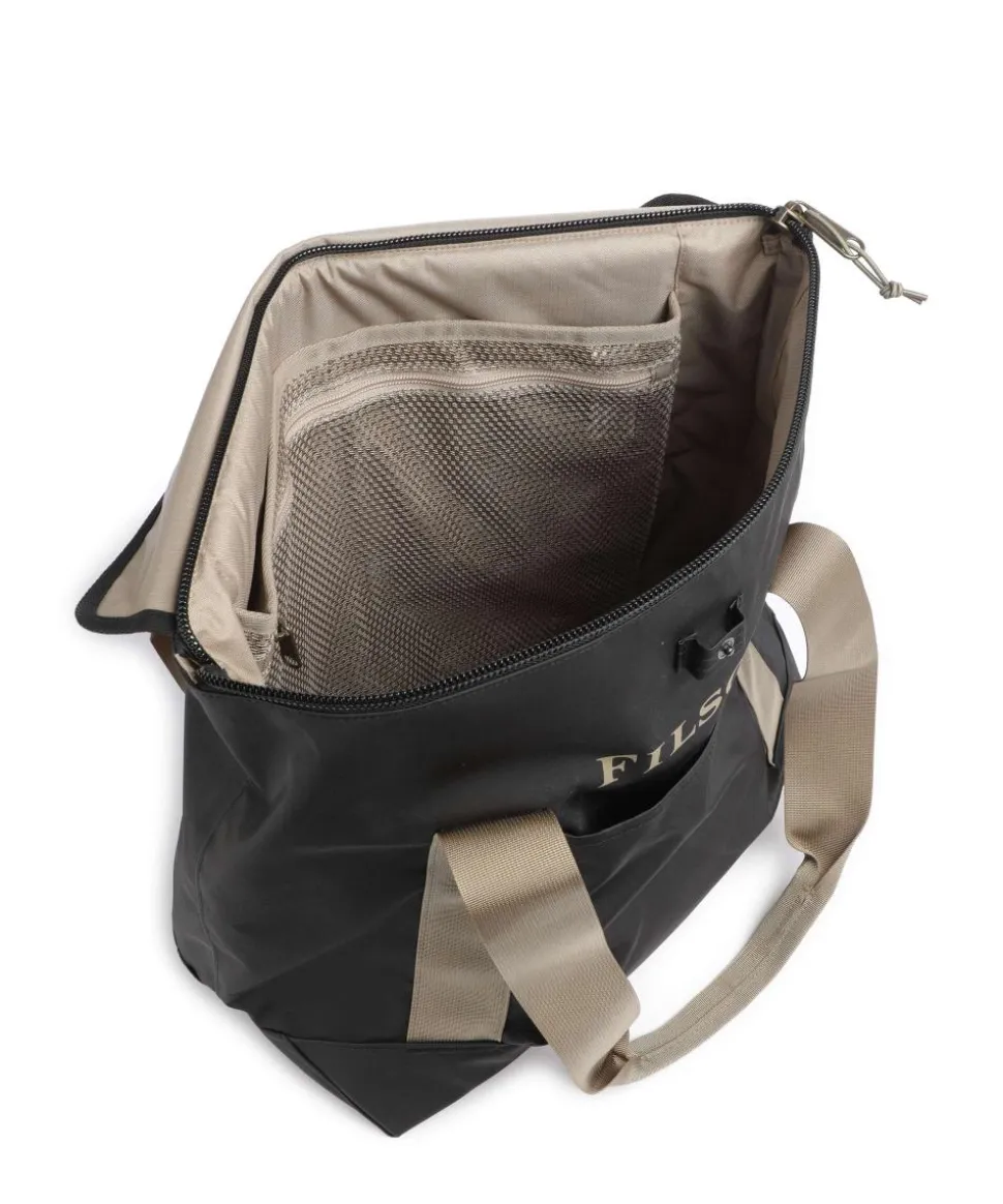 Printed Shrub Shopper 16″ recyceltes Polyester schwarz