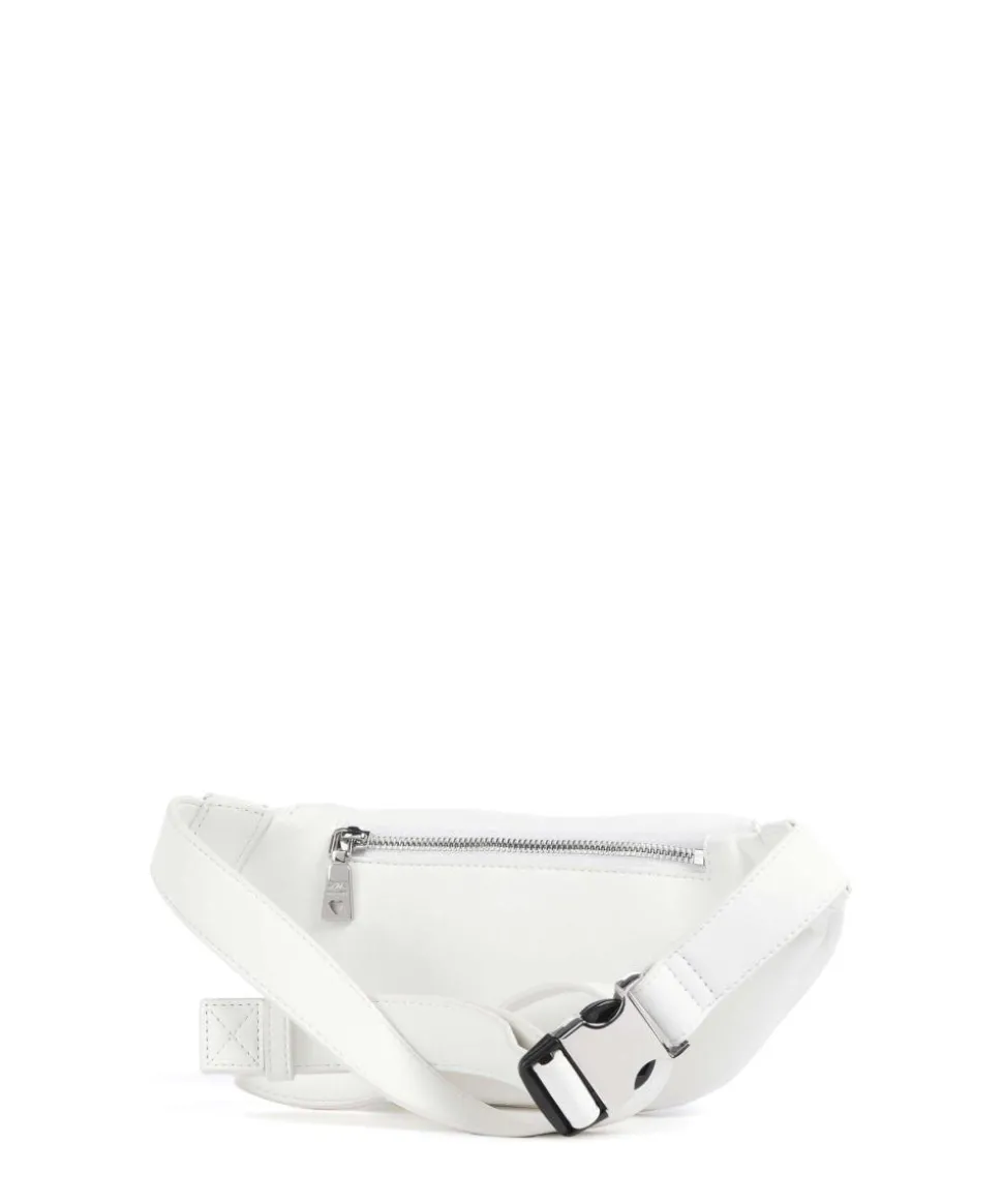 Prism Gürteltasche Lederimitat weiß