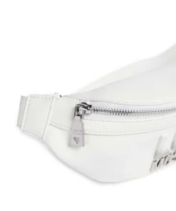 Prism Gürteltasche Lederimitat weiß